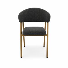 2x krzesło tapicerowane do jadalni VANO stelaż kolor dąb, tkanina szenil grafit cena za jedną sztukę 220 zł - Miniaturka zdjęcia nr 9