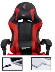 Fotel gamingowy Ekspand FG02 czerwony - Miniaturka zdjęcia nr 4