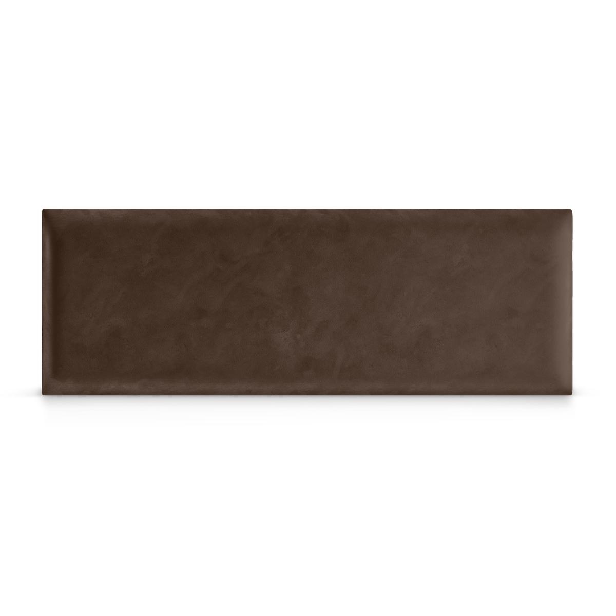 Panele tapicerowane 90x30 cm na ścianę prostokąt brązowy nr. 2