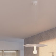 Lampa wisząca FLAVIO biała 105x40x40cm nowoczesna E27 do salonu - Miniaturka zdjęcia nr 8