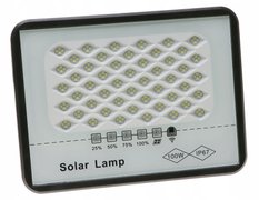 Halogen lampa solarna Led 100W czujnik zmierzchu - Miniaturka zdjęcia nr 14