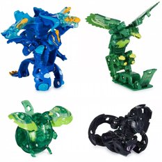 BAKUGAN LEGENDS COLLECTION PACK 4-PAK DRAGONOID TALAN PEGATRIX AUXILLATAUR - Miniaturka zdjęcia nr 3