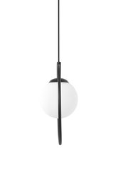 Lampa wisząca K-3837 GEO 29x100x14 cm do salonu lub pokoju czarny/biały - Miniaturka zdjęcia nr 3