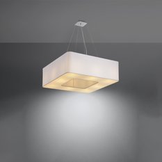 Żyrandol URANO 112x60x60cm nowoczesna biała lampa wisząca E27 do salonu - Miniaturka zdjęcia nr 3