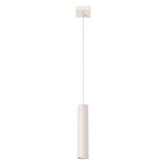 Lampa wisząca Lagos 118x8x8cm do sypialni salonu beżowa - Miniaturka zdjęcia nr 1