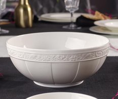 Miska na sałatę 24 cm White Pearl Villeroy & Boch biała do jadalni - Miniaturka zdjęcia nr 2