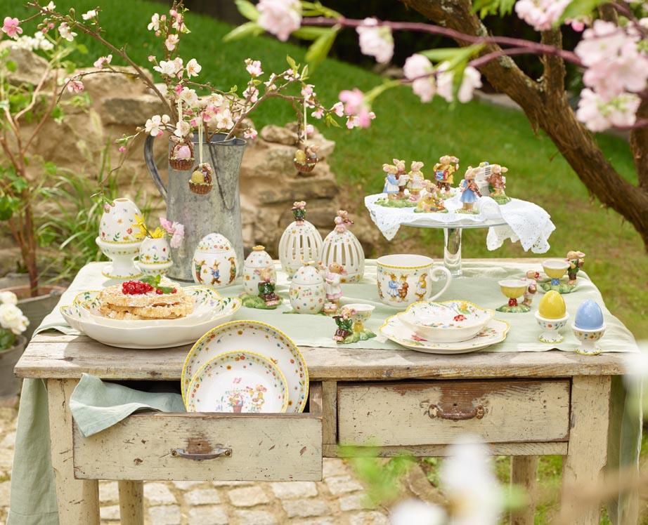 Miska 660 ml 30 cm kwiecista łąka L Spring Fantasy Villeroy & Boch biała  do jadalni nr. 3