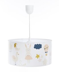 Lampa dziecięca ZAJĄCZEK SWEET DREAMS biała do pokoju dziecka - Miniaturka zdjęcia nr 7