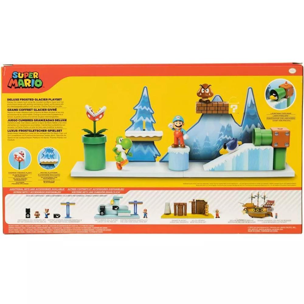 SUPER MARIO JAKKS PACIFIC ZESTAW DELUXE FROSTED GLACIER PLAYSET + ICE MARIO nr. 5