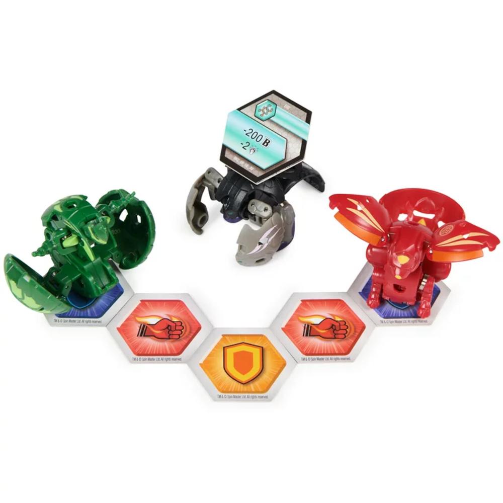 Bakugan legends tretorous + spartillion + fenneca dla dziecka  nr. 5