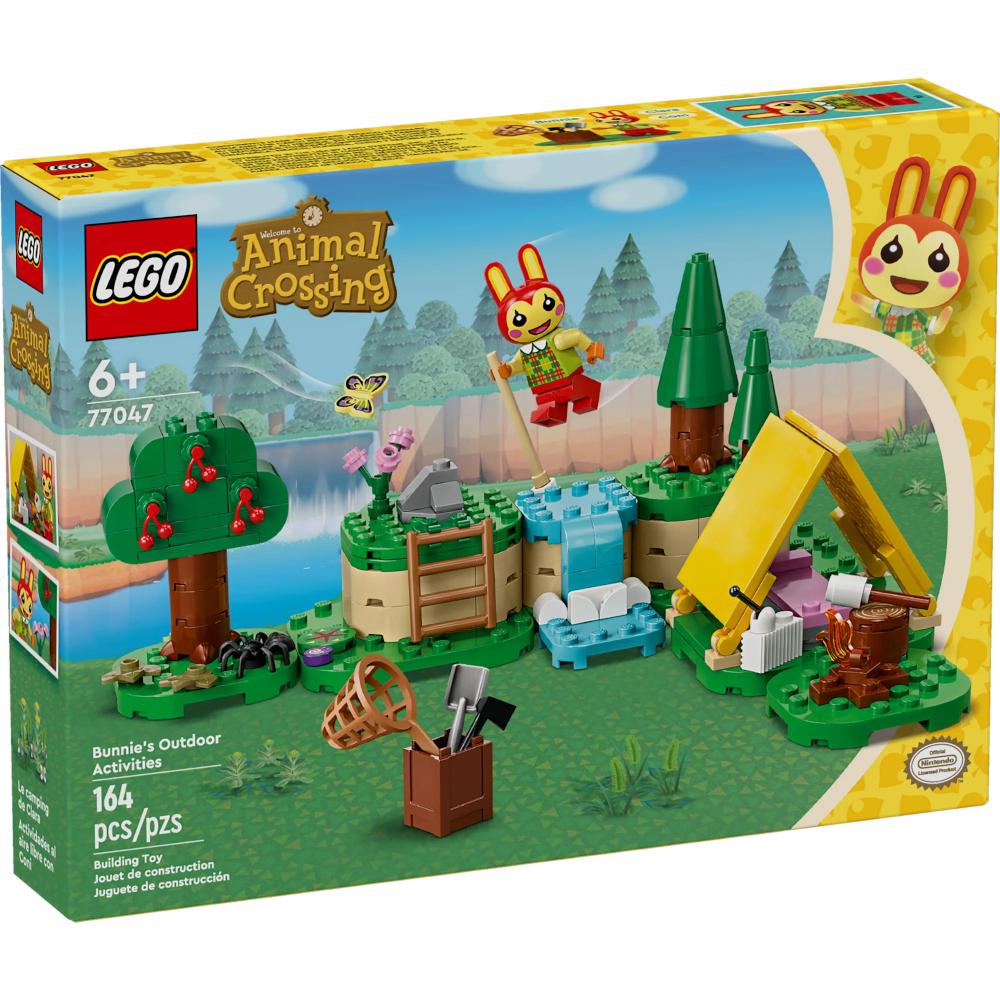 Zestaw lego animal crossing zabawy na świeżym powietrzu bunnie 77047 dla dziecka