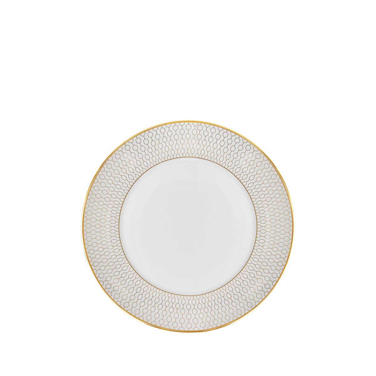 Talerz 17 cm Gio Gold Wedgwood biały do jadalni