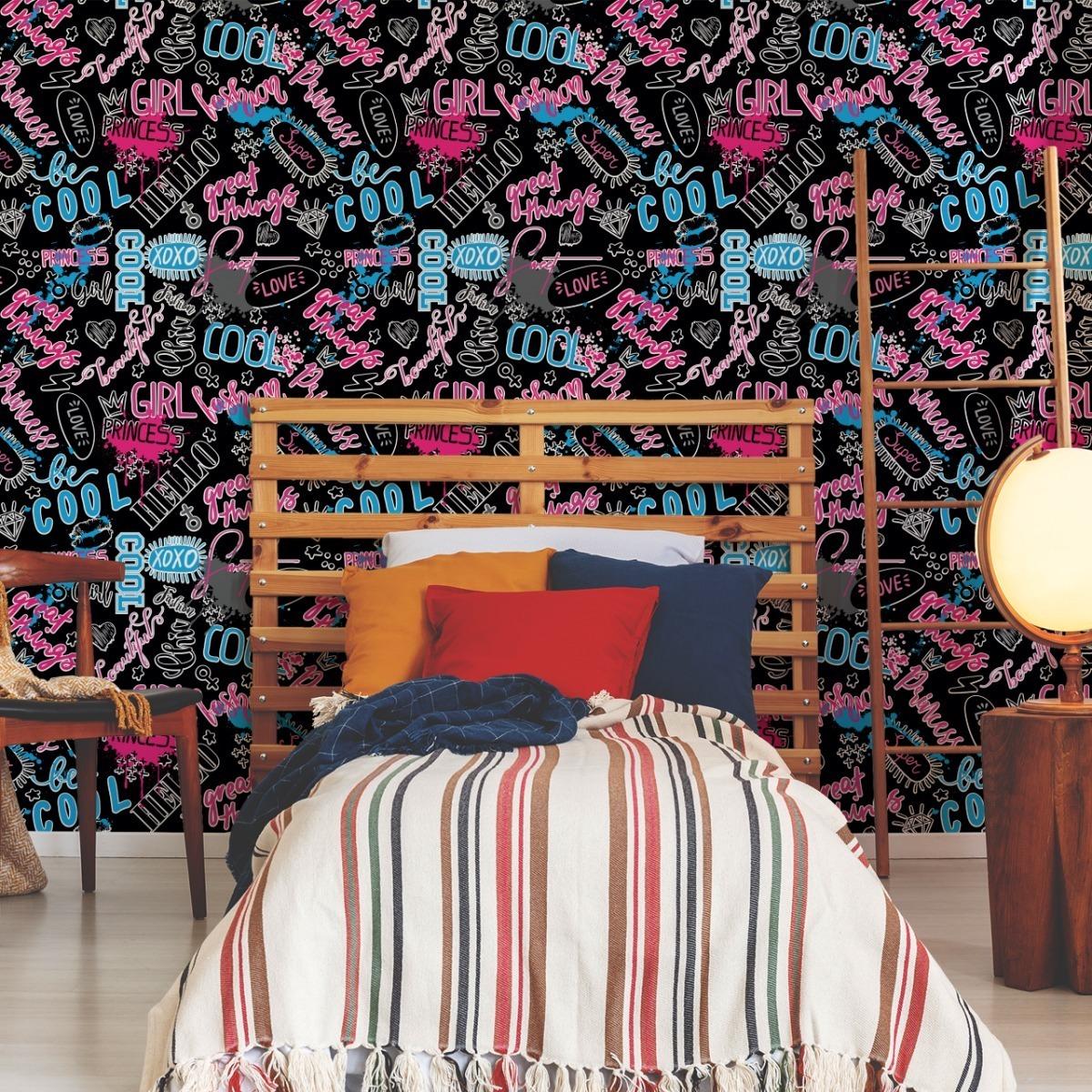 Tapeta Młodzieżowa NAPISY Girl Power Typografia  nr. 4