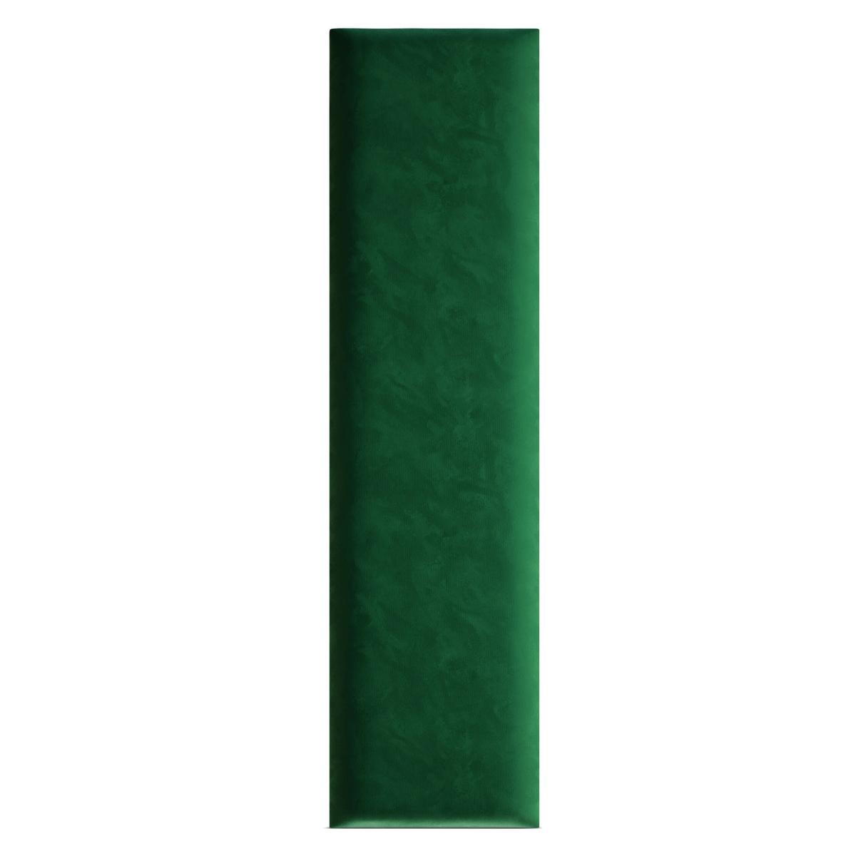 Panele tapicerowane 80x20 na ścianę magic velvet butelkowa zieleń nr. 3
