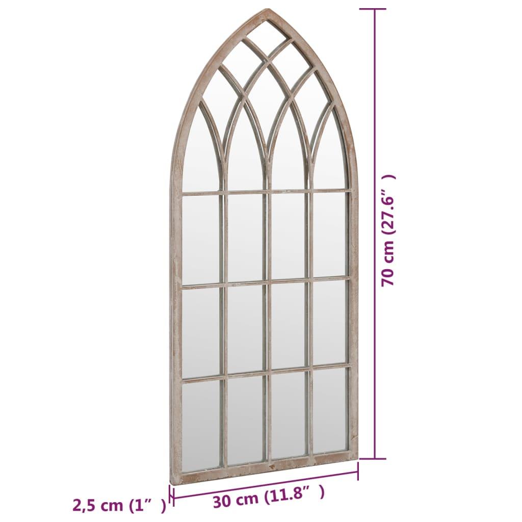  Lustro 70x30 cm do sypialni łazienki żelazne kolor piaskowy  nr. 6