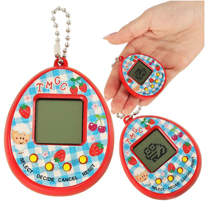 Zabawka Tamagotchi elektroniczna gra jajko czerwon nr. 1