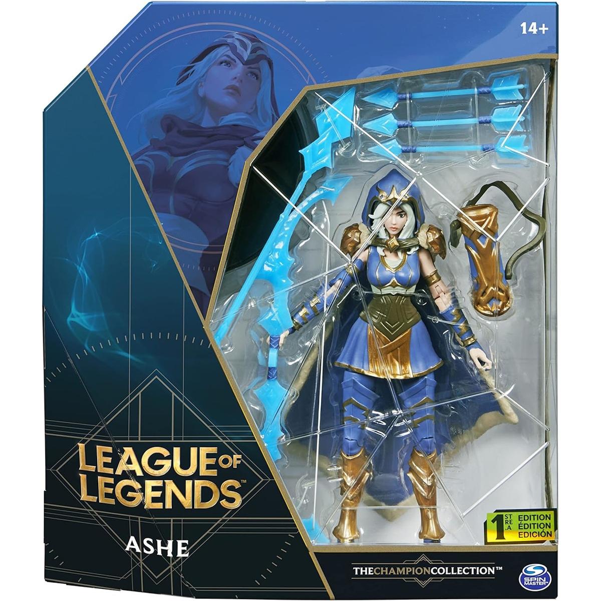 RUCHOMA FIGURKA AKCJI ASHE 18cm LEAGUE OF LEGENDS RIOT GAMES ORYGINALNA  nr. 2