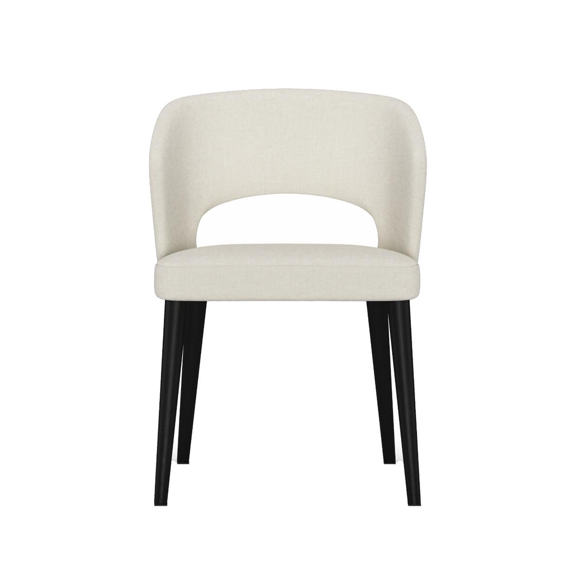 Krzesło DELUXE KR-8 50x60x85 cm welurowe do jadalni kremowy nr. 4