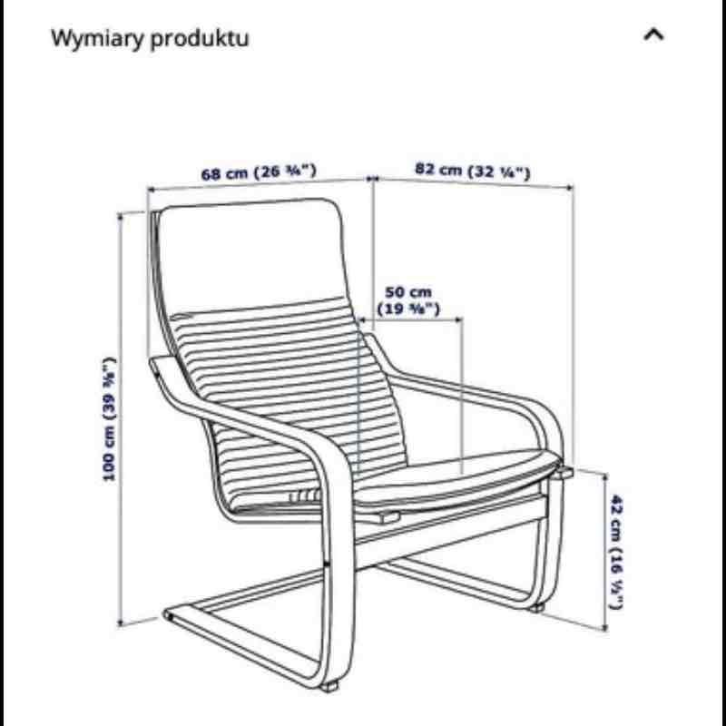 Fotel Poang z Ikea nr. 5