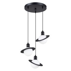 Lampa wisząca HYPERION 3P czarny 120x32x32cm nowoczesna lampa G9 do salonu - Miniaturka zdjęcia nr 1