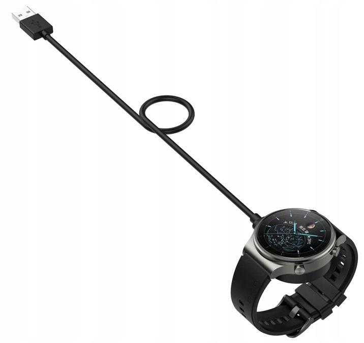 Kabel ładowarka usb QIKtech huawei watch GT 2 3 4 GT2 GT3 GT4 SE PRO 41 46 czarny nr. 4