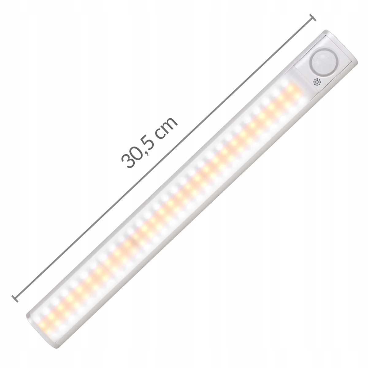 Lampa z detektorem ruchu 120LED 30cm Heckermann A68-3 Tricolor nr. 8