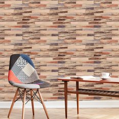 Tapeta Kolorowe Deski w Stylu RETRO Wzór Do Biura 53x1000  - Miniaturka zdjęcia nr 6