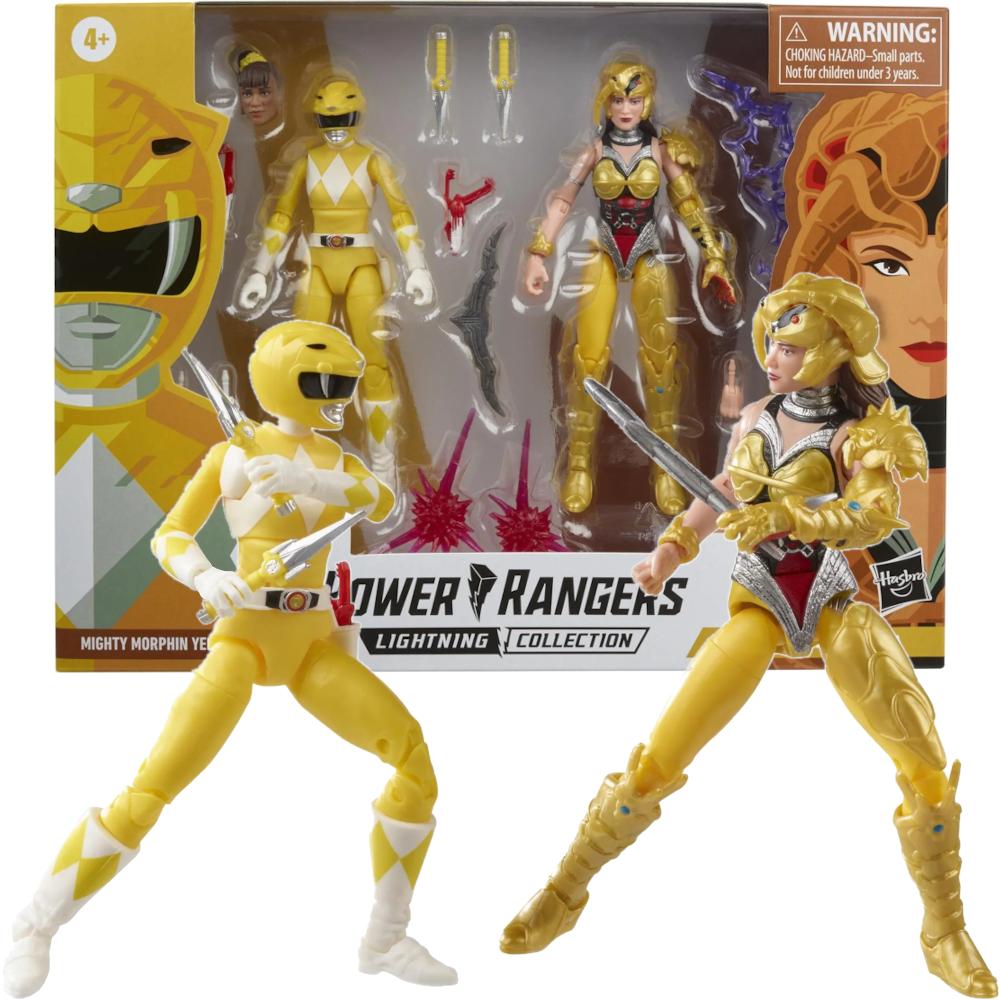 POWER RANGERS LIGHTNING ŻÓŁTY RANGER + SCORPINA