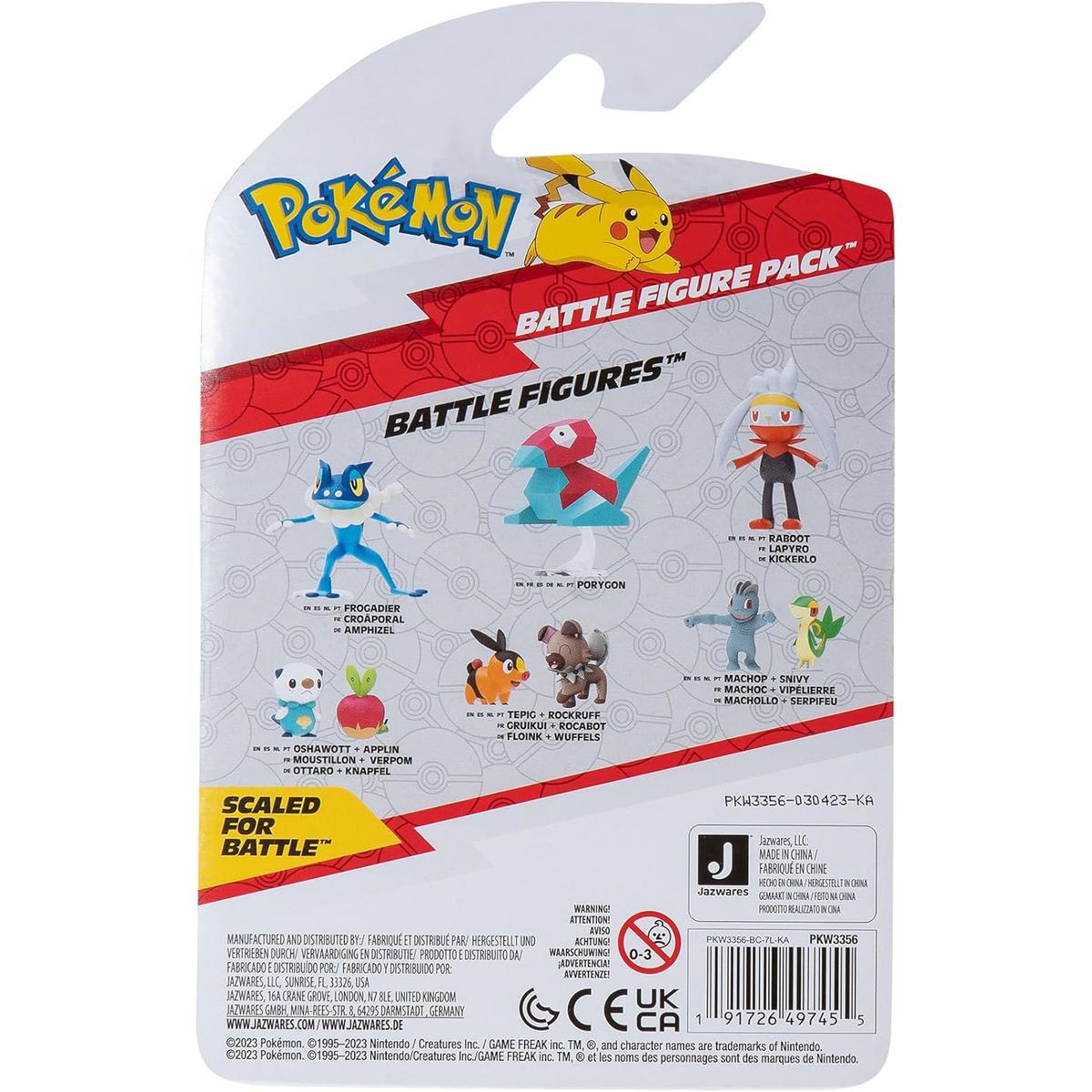 POKEMON BATTLE FIGURE PACK 2-PAK ORYGINALNE FIGURKI PIKACHU + FUECOCO nr. 3