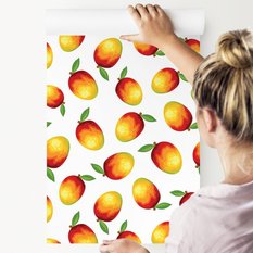 Tapeta do Kuchni KOLOROWE Tropikalne Owoce Mango  - Miniaturka zdjęcia nr 7