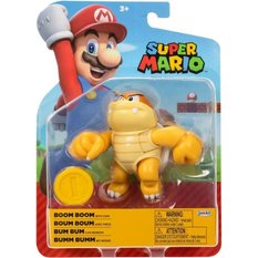 ORYGINALNA RUCHOMA FIGURKA BOOM BOOM + COIN SUPER MARIO JAKKS PACIFIC  - Miniaturka zdjęcia nr 1