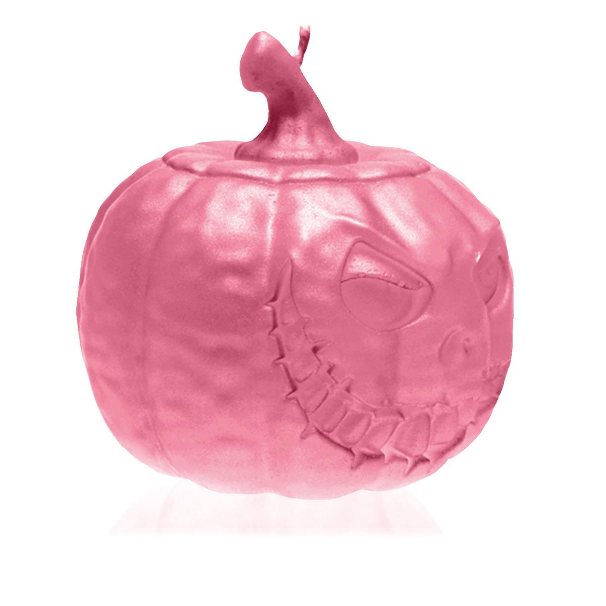 Świeca Halloween PUMPKIN Pink