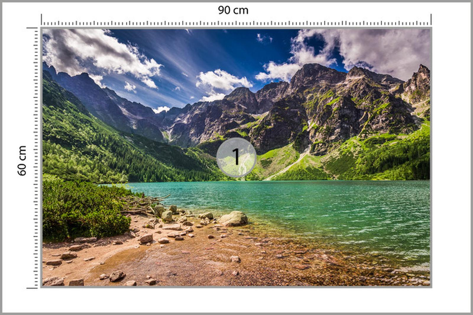 Fototapeta Jezioro Morskie Oko w Tatrach Dekoracja Ścienna do Salonu nr. 2