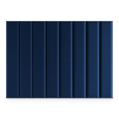 Panele tapicerowane 100x20 na ścianę magic velvet granatowy - Miniaturka zdjęcia nr 4