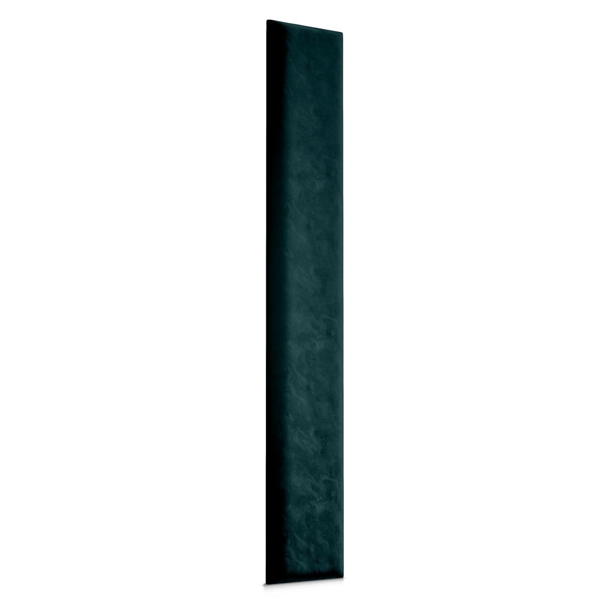 Panele tapicerowane 90x15 cm na ścianę wezgłowie turkusowe