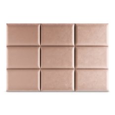 Panele tapicerowane 50x40 na ścianę magic velvet różowy - Miniaturka zdjęcia nr 4