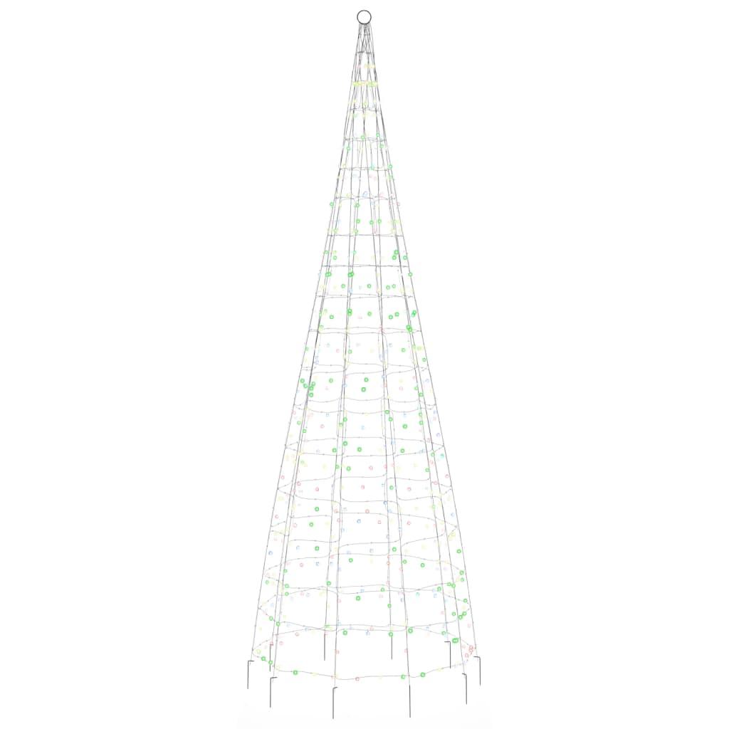  Choinka z lampek, na maszt, 550 kolorowych LED, 300 cm nr. 3