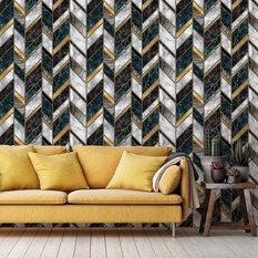 Tapeta Nowoczesna Mozaika MARMUR Styl Art Deco 3D  - Miniaturka zdjęcia nr 7