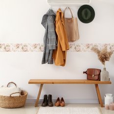 Samoprzylepny Pasek Dekoracyjny KWIATY Piwonie Peonie Styl Retro Rośliny - Miniaturka zdjęcia nr 4