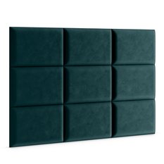 Panele tapicerowane 40x30 na ścianę wezgłowie turkusowy - Miniaturka zdjęcia nr 3