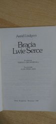 Książka   Bracia Lwie Serce - Astrid Lindgren . - Miniaturka zdjęcia nr 2