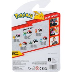 POKEMON CLIP 'N' GO ZESTAW JAZWARES ORYGINALNA FIGURKA DEDENNE + LOVE BALL - Miniaturka zdjęcia nr 3