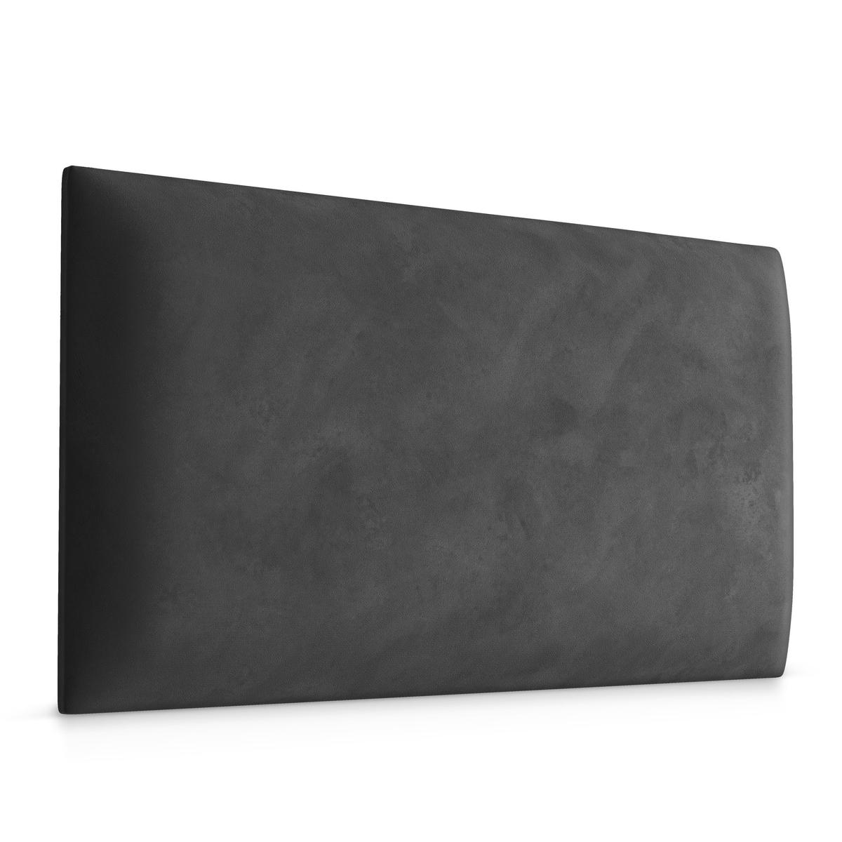 Panele tapicerowane 60x30 cm na ścianę prostokąt grafitowy