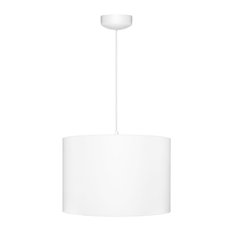 Lampa wisząca Classic 35x35x23 cm do pokoju dziecka biały drewno białe