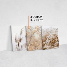 Obrazy Do Salonu TRAWA Zboże Natura Rośliny 90x40cm - Miniaturka zdjęcia nr 2