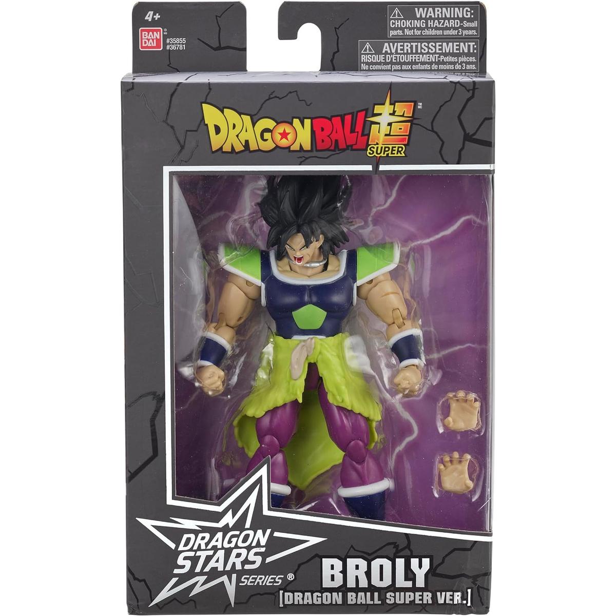 Figurka BROLY Dragon Ball stars series bandai ruchoma oryginalna dla dziecka 