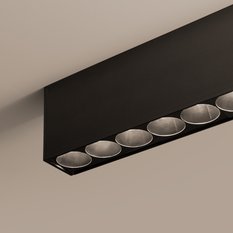 Plafon SOREN czarny LED 3000K 6.3x3.3x120cm nowoczesna lampa do salonu - Miniaturka zdjęcia nr 7