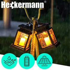 Lampion solarny LED Heckermann JF55 - Miniaturka zdjęcia nr 4