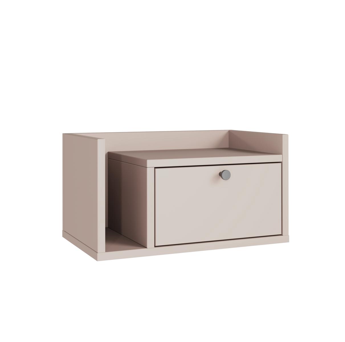 Szafka nocna wisząca AURA 50x35x22 cm stolik nocny do sypialni lewy kaszmir nr. 2