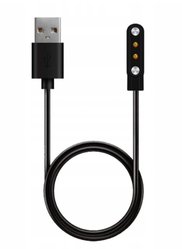 Ładowarka kabel 60 cm usb smartwach czarna - Miniaturka zdjęcia nr 4